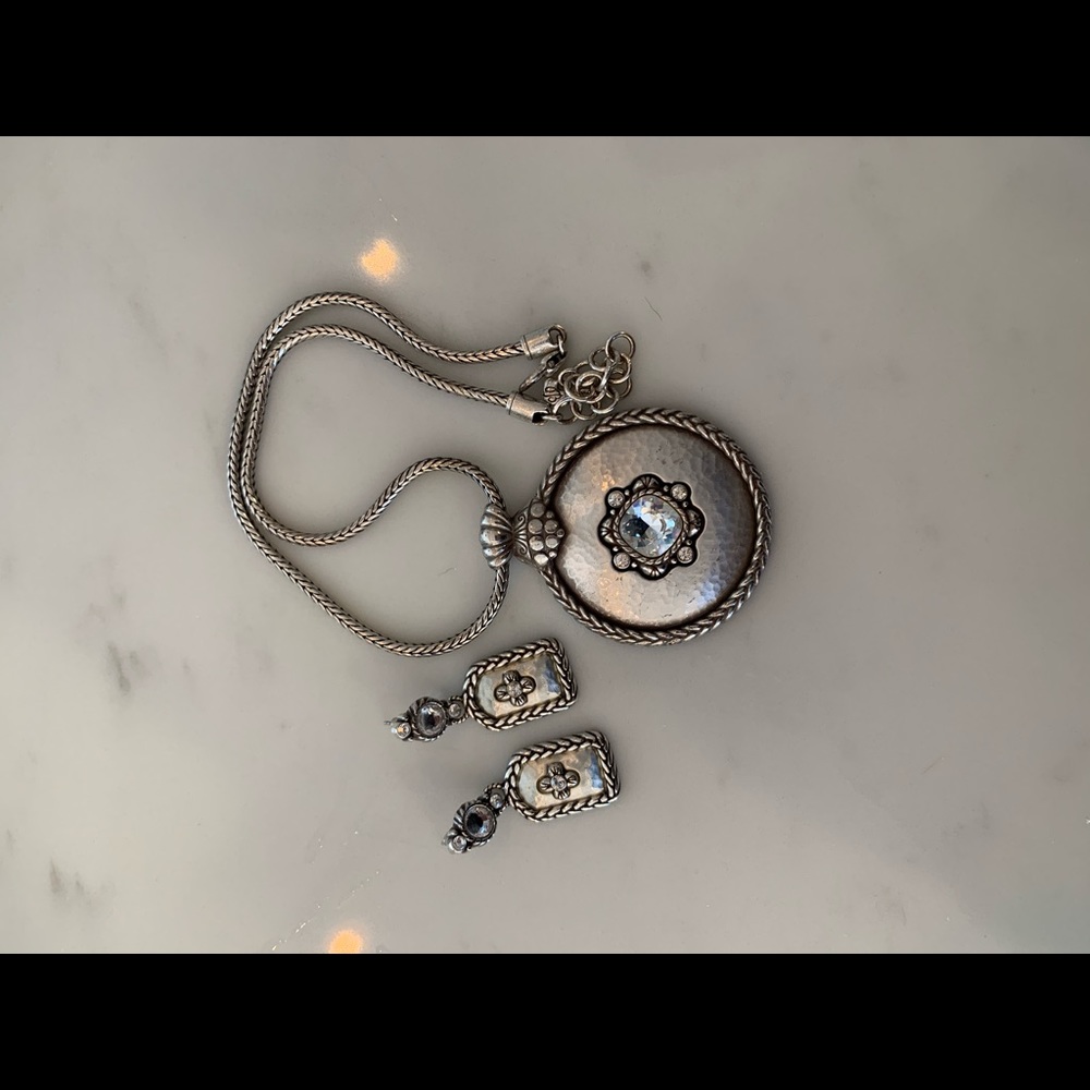 Brighton necklace and earring set